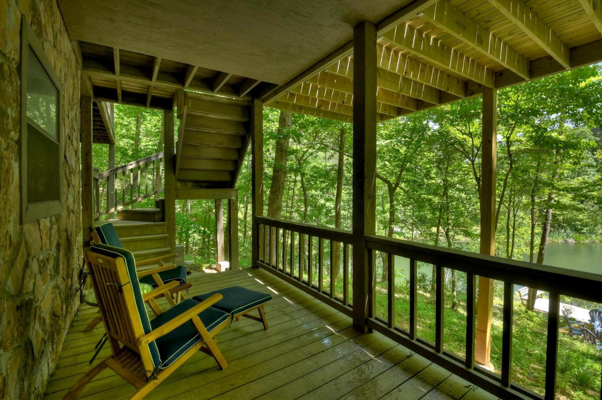 Waywish Waterfront Cabin In Blue Ridge Mountains Экстерьер фото