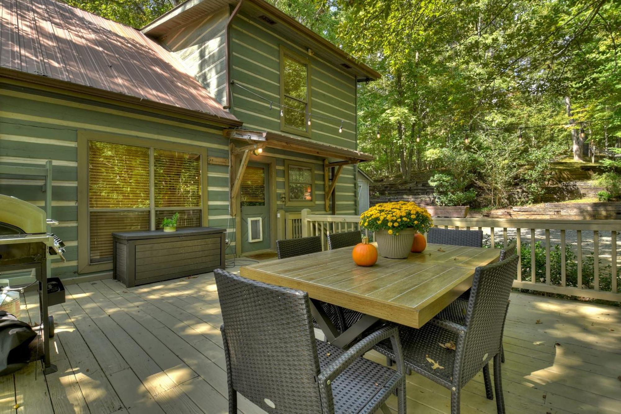 Waywish Waterfront Cabin In Blue Ridge Mountains Экстерьер фото