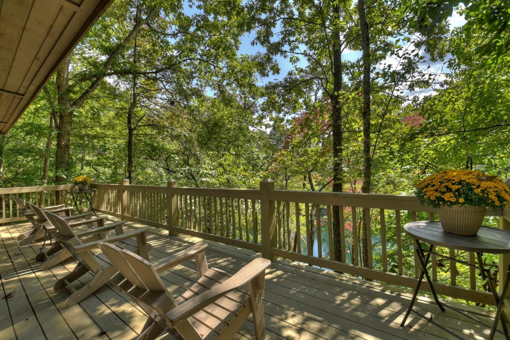 Waywish Waterfront Cabin In Blue Ridge Mountains Экстерьер фото